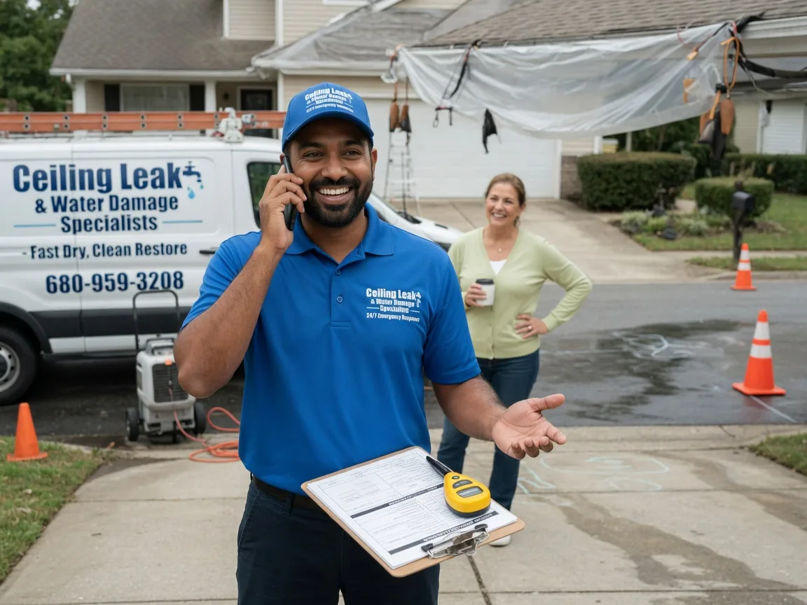 Ceiling Leak Cleanup Seaview, WA FAQs